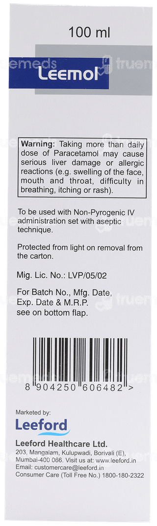 Leemol Infusion 100 ML